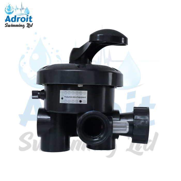 Side Mount Multiport Valve in Black