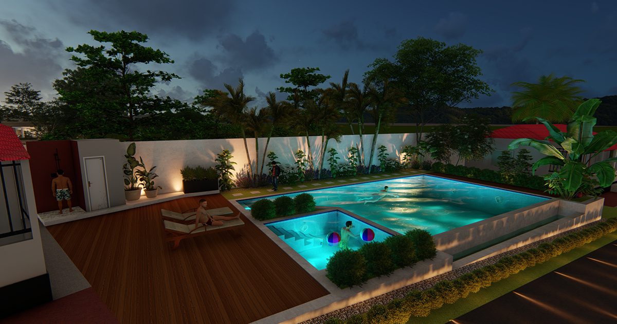 Swimming pool design and construction