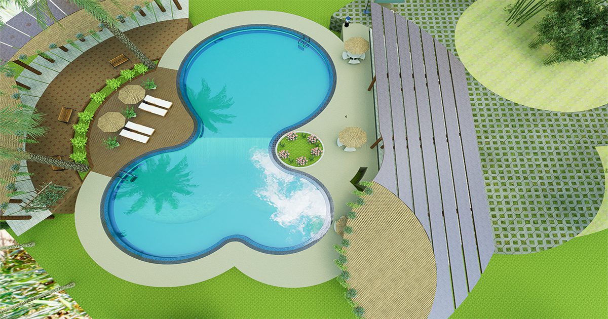 Small home swimming pool design