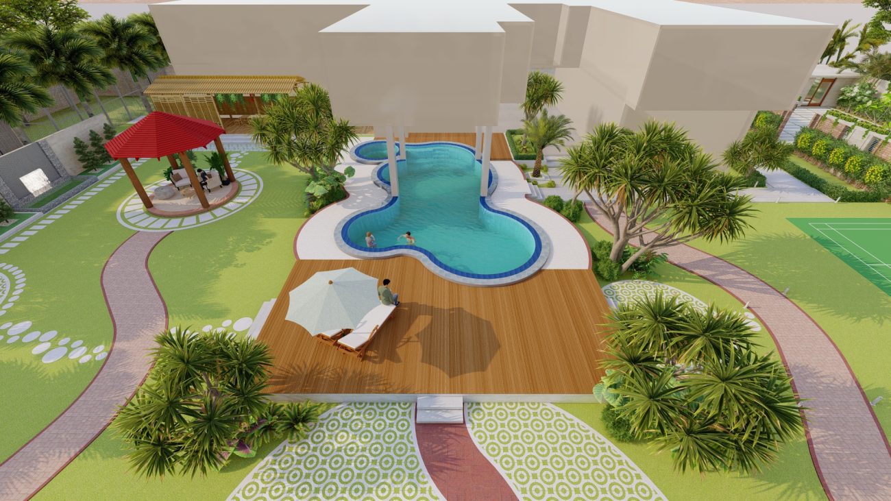 Above ground swimming pool designs