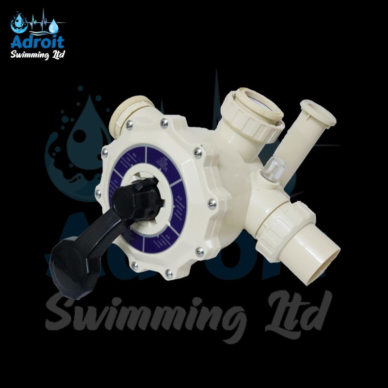 2 Inch Side Mount Multiport Valve White